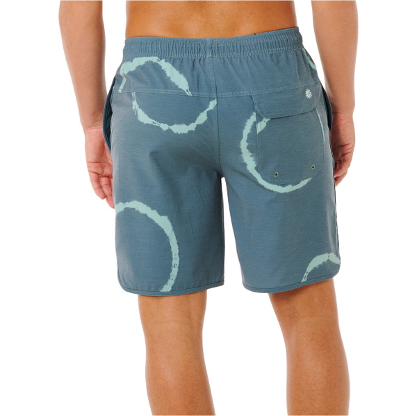 2026 Rip Curl Mens Pacific Rinse Dye Volley Boardshorts 0EEMBO - Moss